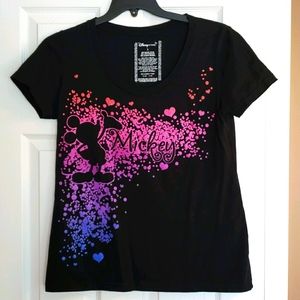 Disney Mickey 100% organic cotton shirt sz l